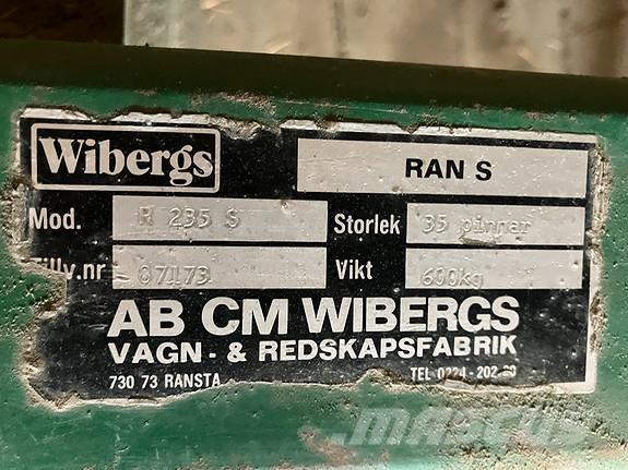 Wiberg R 235 S Ostali priključki in naprave za pripravo tal