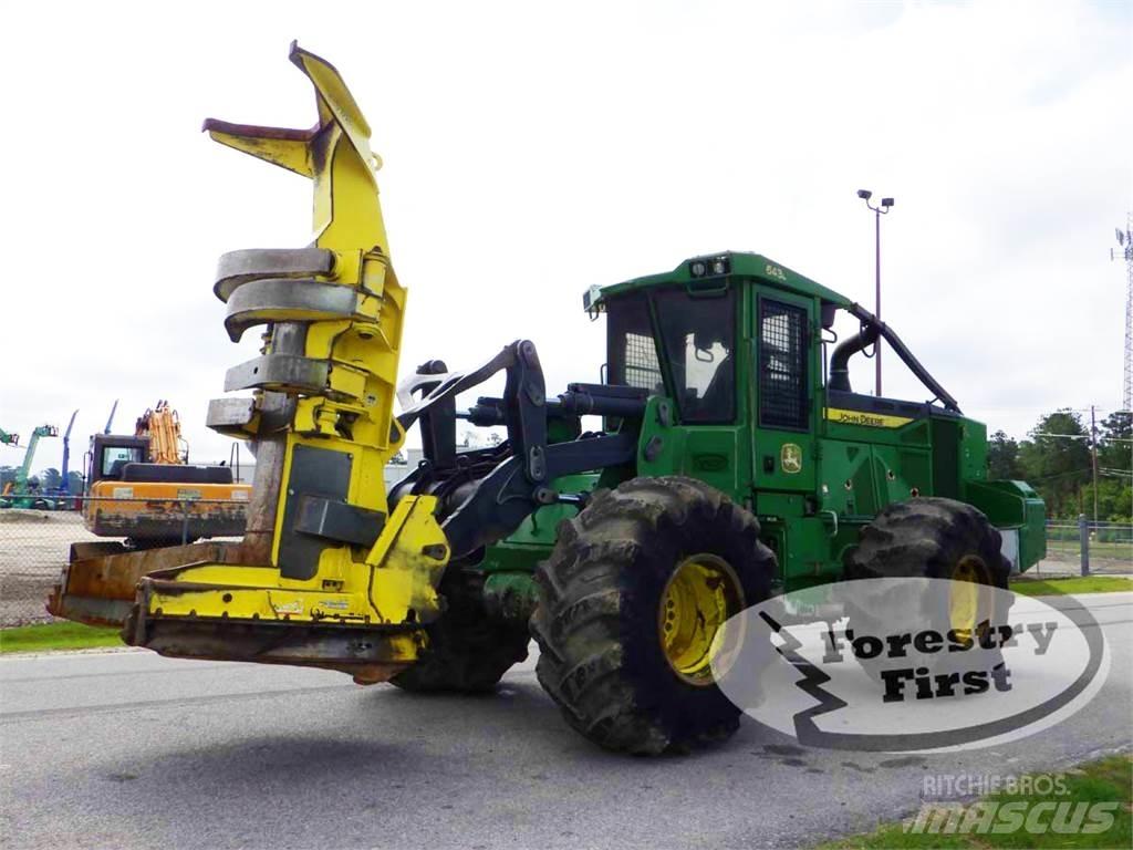 John Deere 643L Stroji za sečnjo dreves