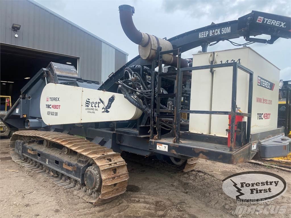 Terex TCB 430T Drobilci lesa