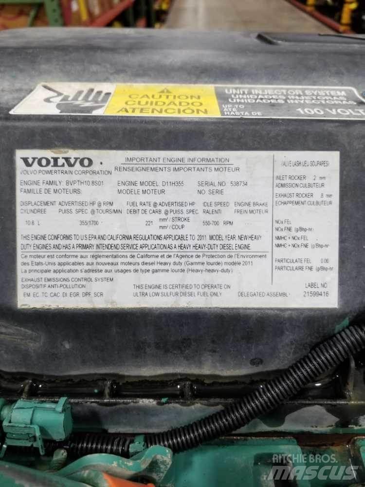Volvo D11H Motorji