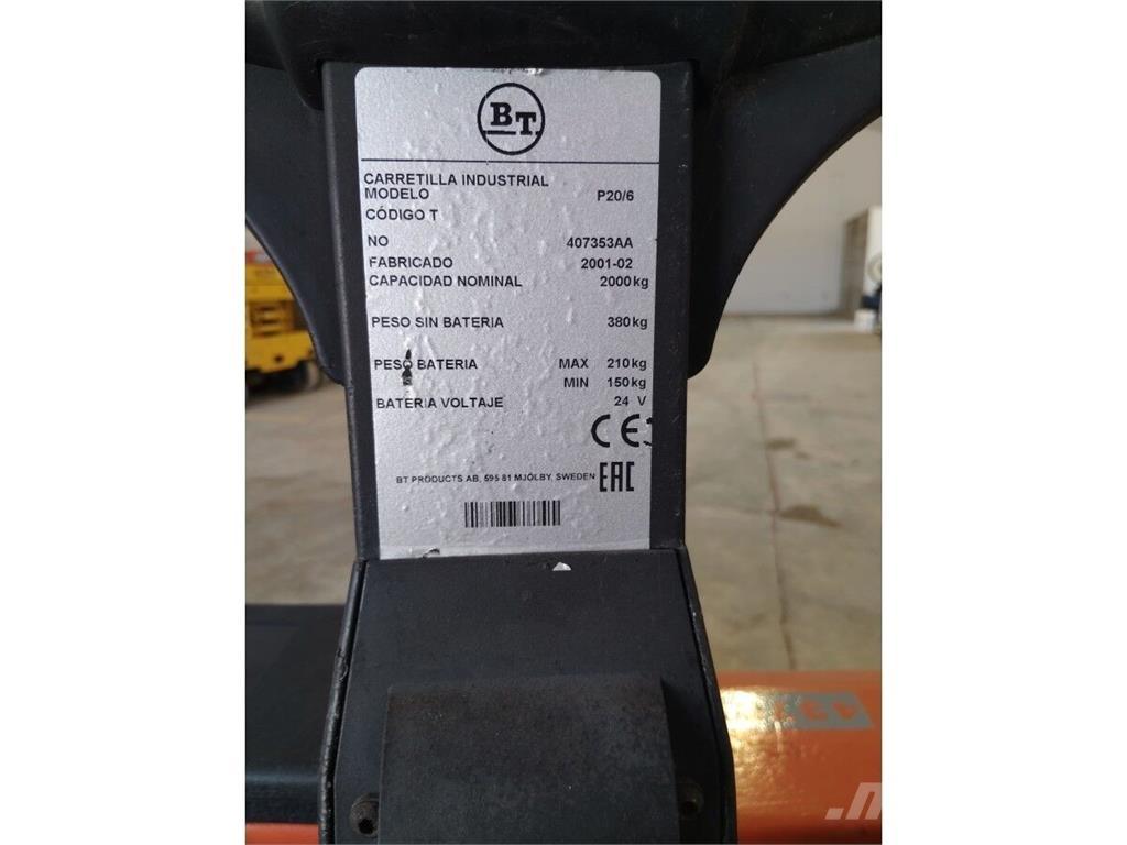 BT P20 Manipulacija materiala - drugo