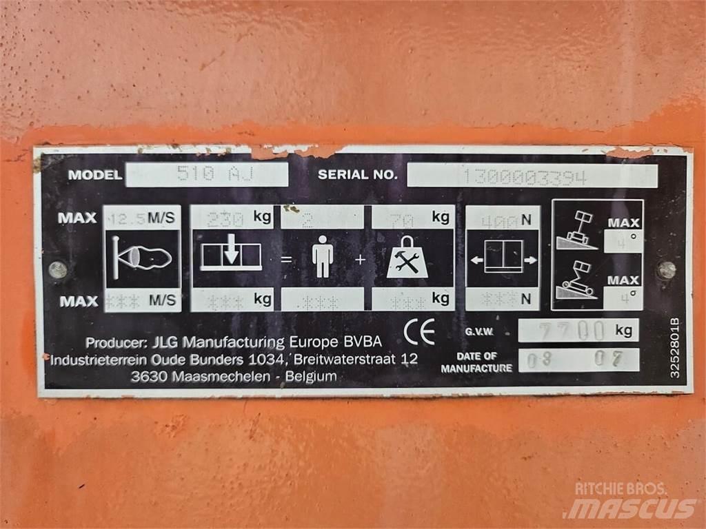 JLG 510AJ Zglobne dvižne ploščadi