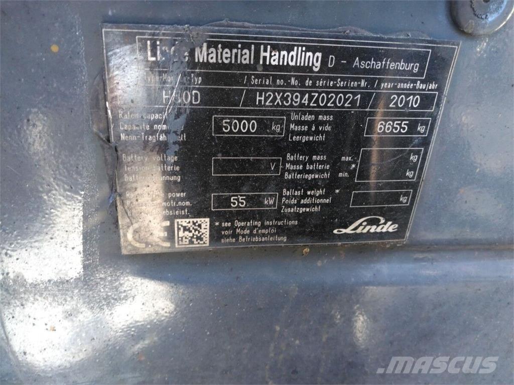 Linde H50D Manipulacija materiala - drugo