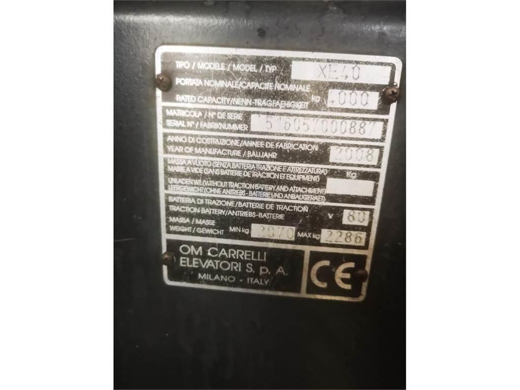 OM XE40 Električni viličarji