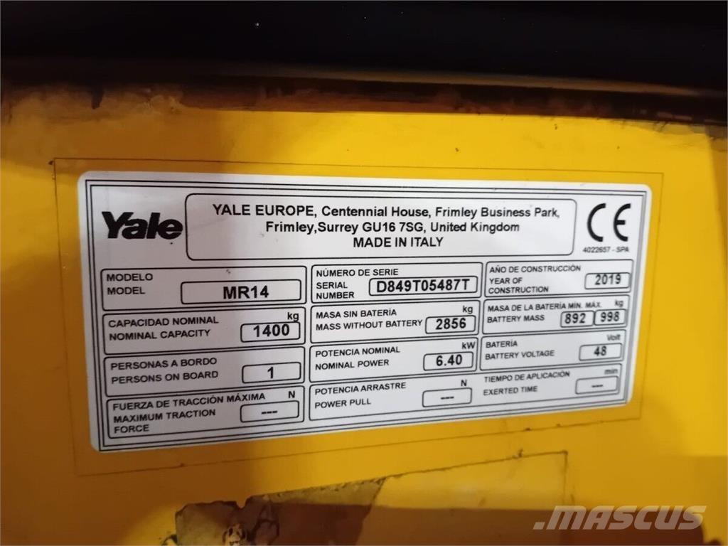 Yale MR14 Manipulacija materiala - drugo