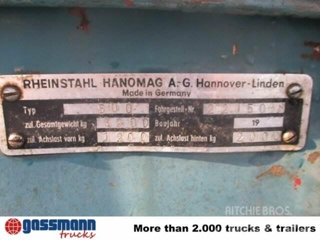 Hanomag Granit 500 Gradbeništvo - drugo