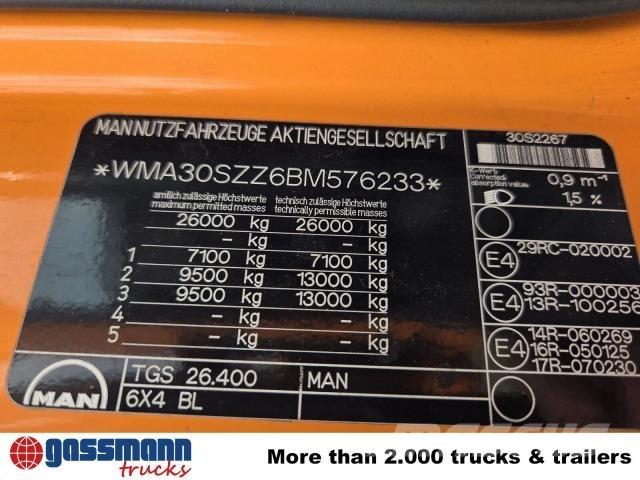 MAN TGS 26.400 6X4 BL Tovornjaki-šasije
