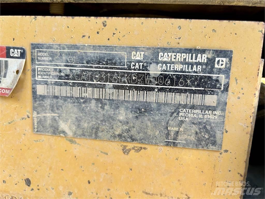 CAT 316EL Bagri goseničarji