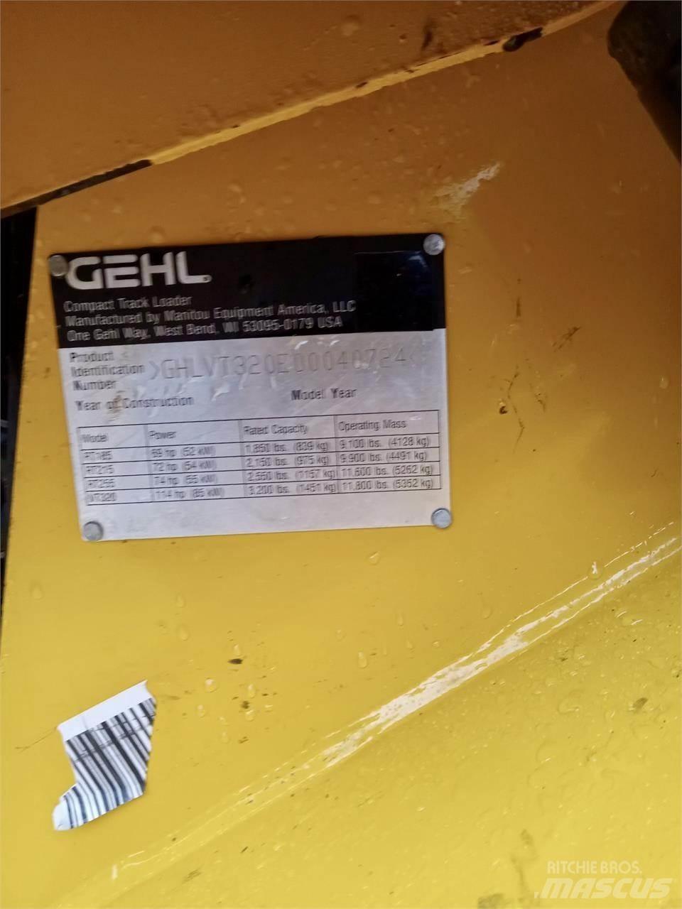 Gehl VT320 Skid steer mini nakladalci