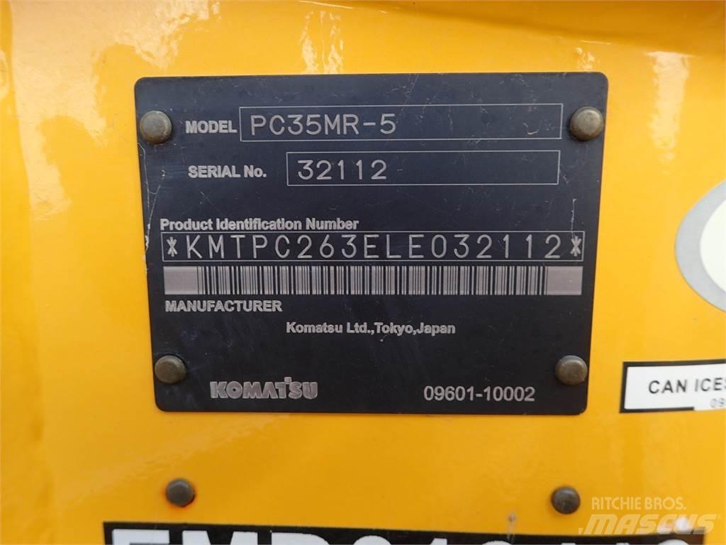 Komatsu PC35MR-5 +1 Bagri goseničarji