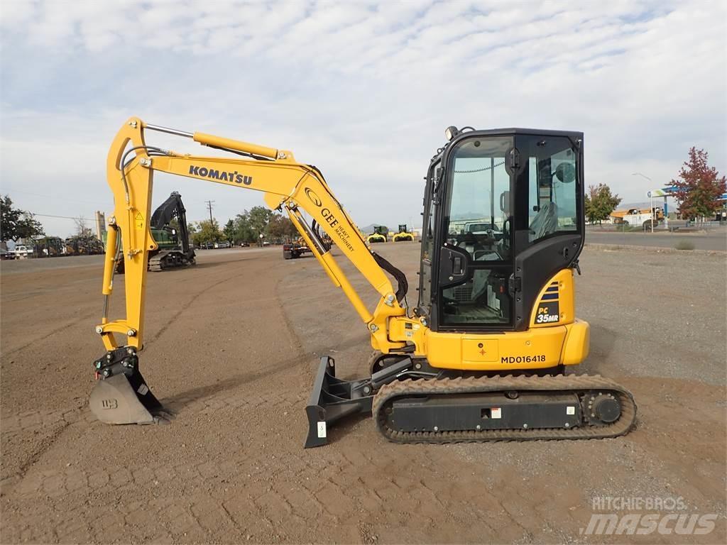 Komatsu PC35MR-5 +1 Bagri goseničarji