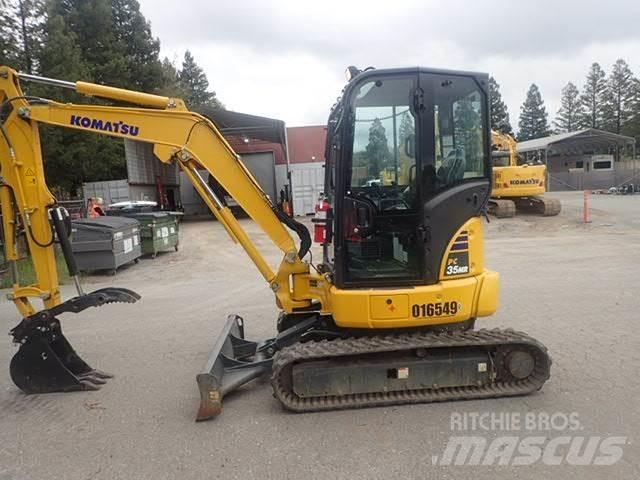 Komatsu PC35MR-5 +1 Bagri goseničarji