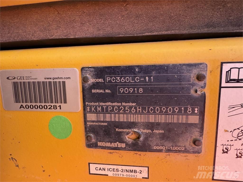 Komatsu PC360LC-11 +1 Bagri goseničarji