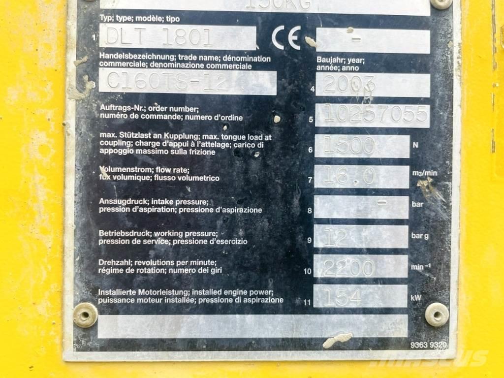 Compair C160 TS-12 Kompresorji