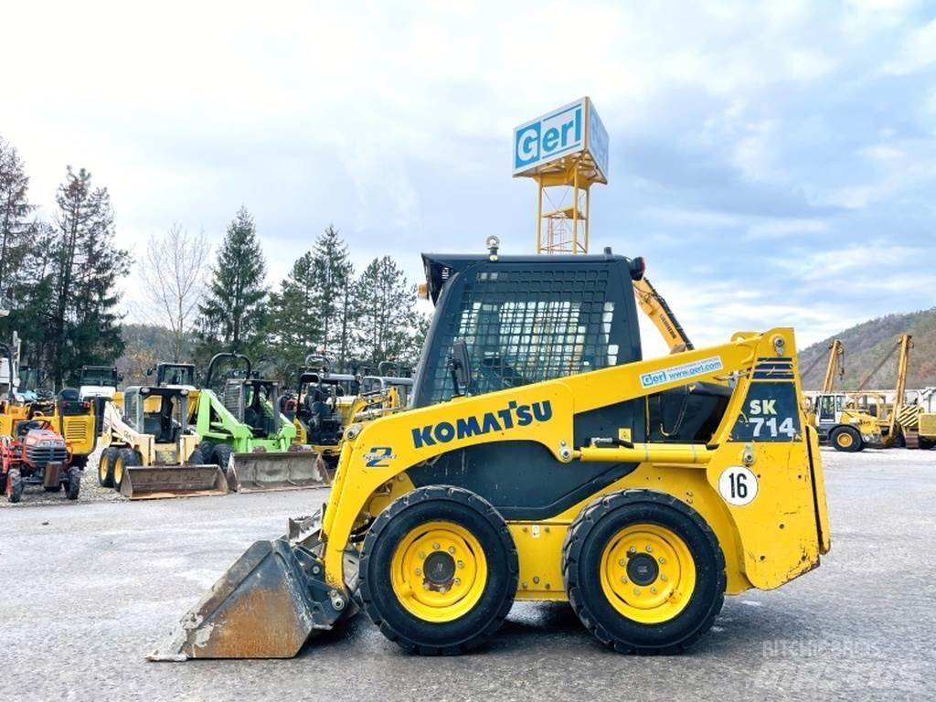 Komatsu SK714 Skid steer mini nakladalci