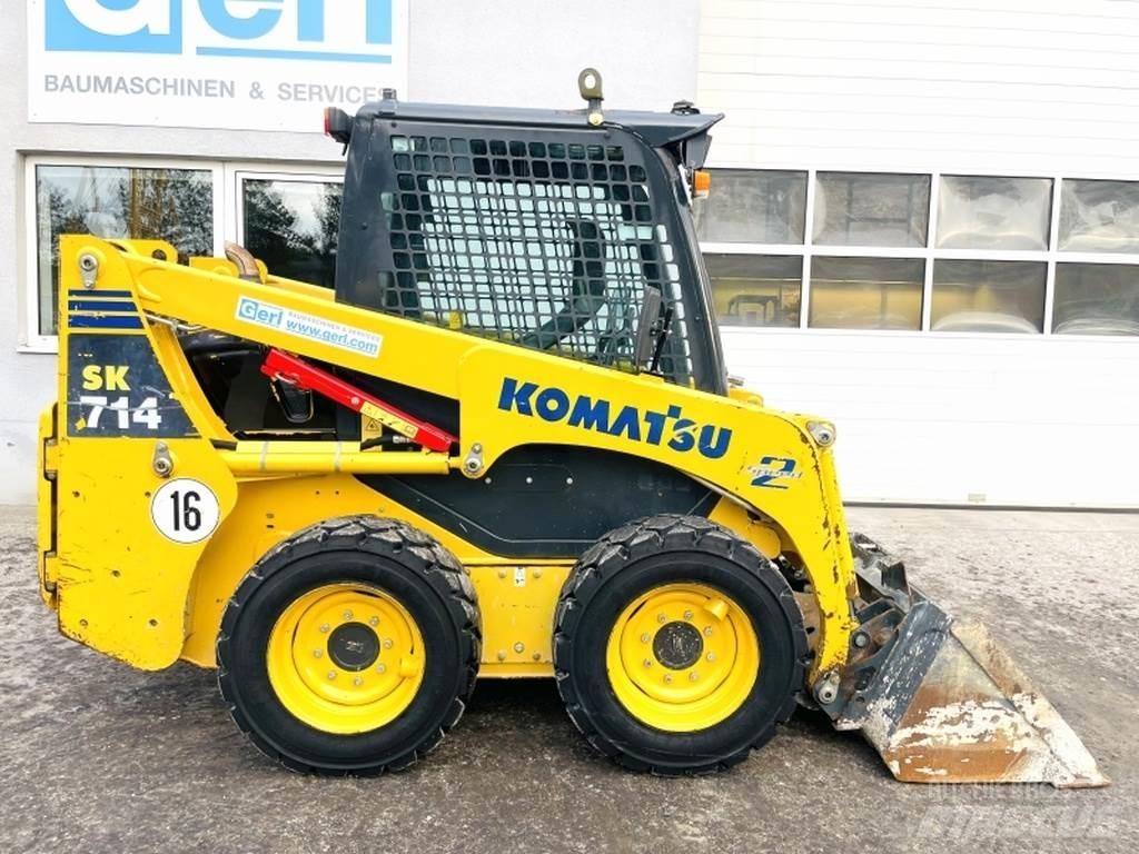 Komatsu SK714 Skid steer mini nakladalci