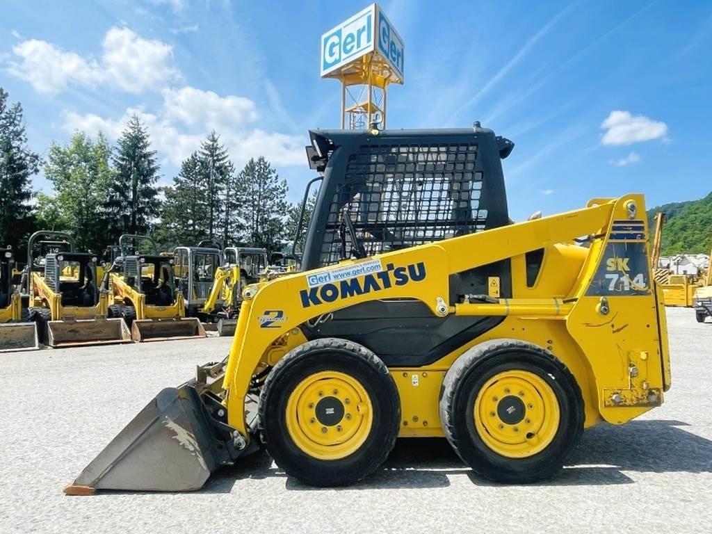 Komatsu SK714 Skid steer mini nakladalci