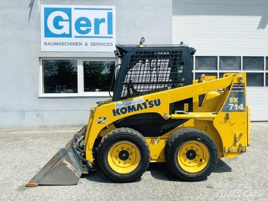 Komatsu SK714 Skid steer mini nakladalci