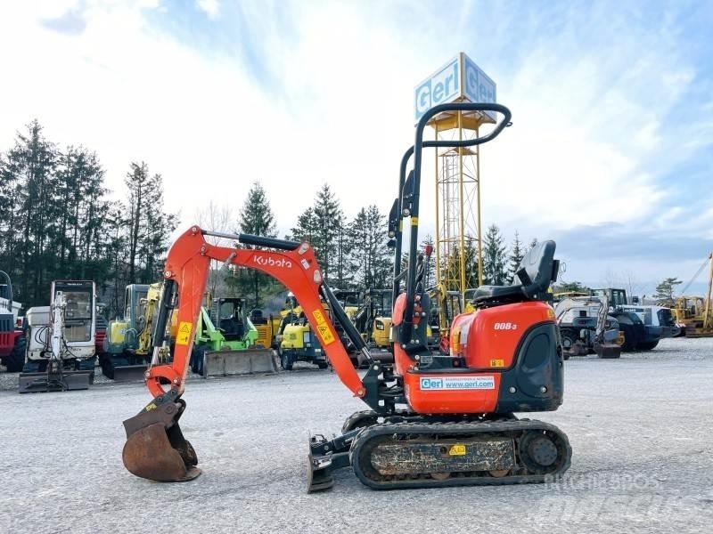 Kubota K008-3 Mini bagri <7t