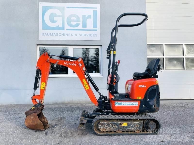 Kubota K008-3 Mini bagri <7t