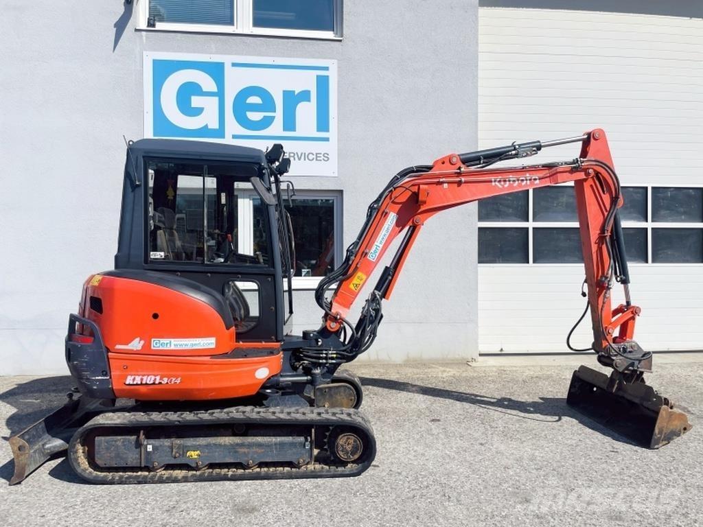 Kubota KX101-3a Mini bagri <7t