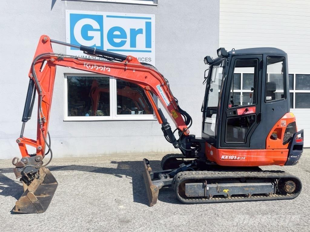Kubota KX101-3a Mini bagri <7t