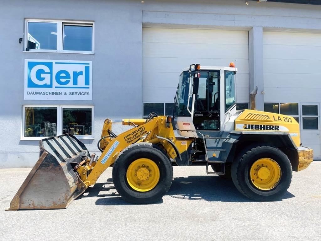 Liebherr L522 Kolesni nakladalci