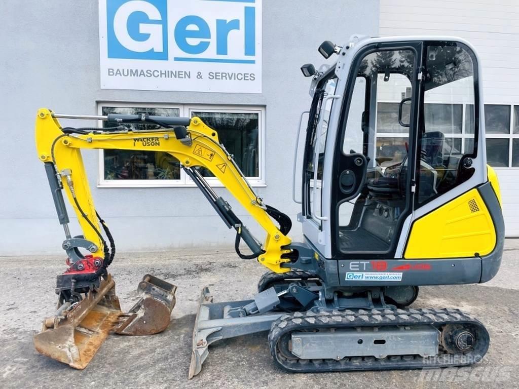 Neuson ET18 VDS Mini bagri <7t
