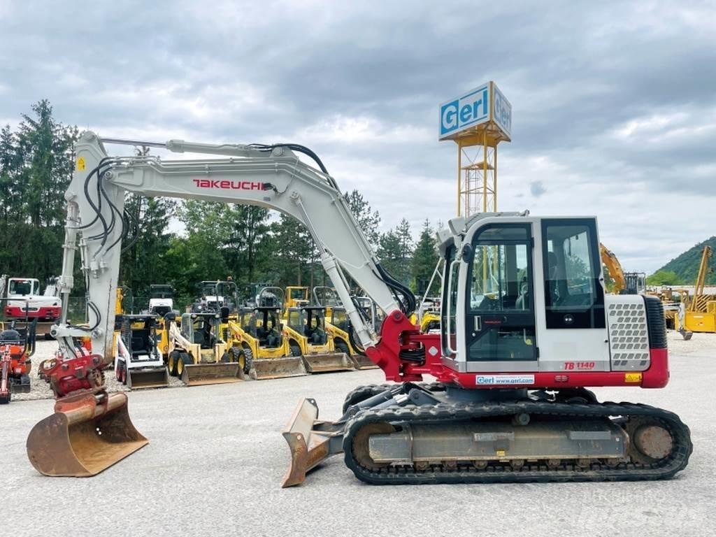 Takeuchi TB1140 Mini bagri <7t