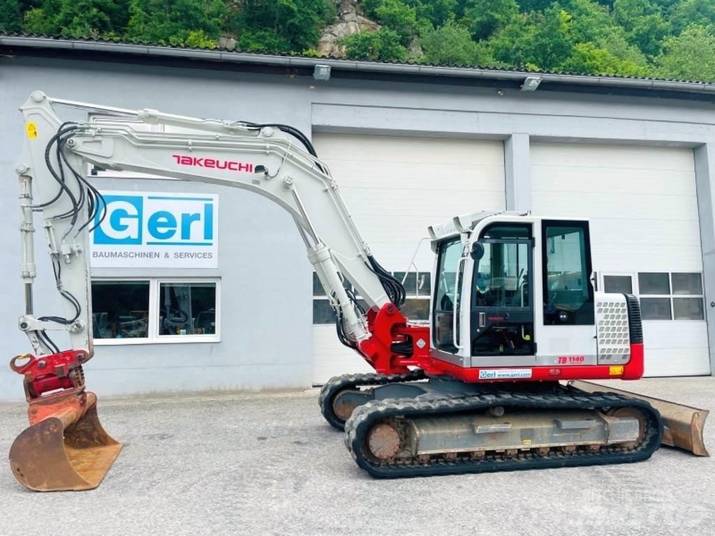 Takeuchi TB1140 Mini bagri <7t