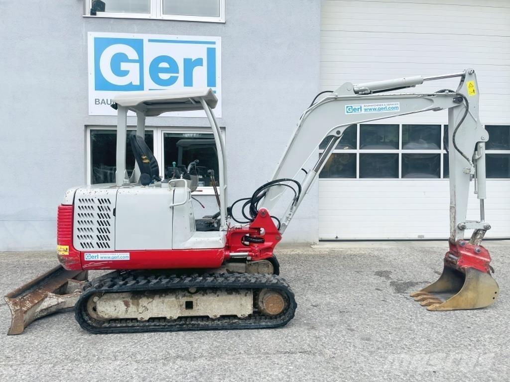 Takeuchi TB135 Mini bagri <7t