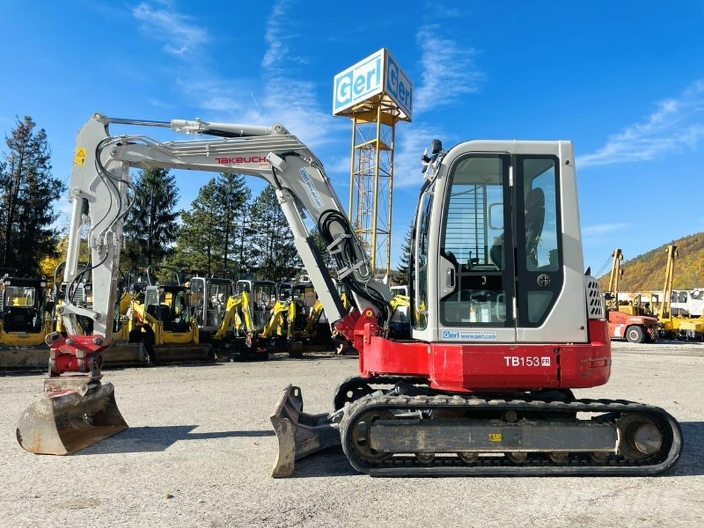 Takeuchi TB153FR Mini bagri <7t