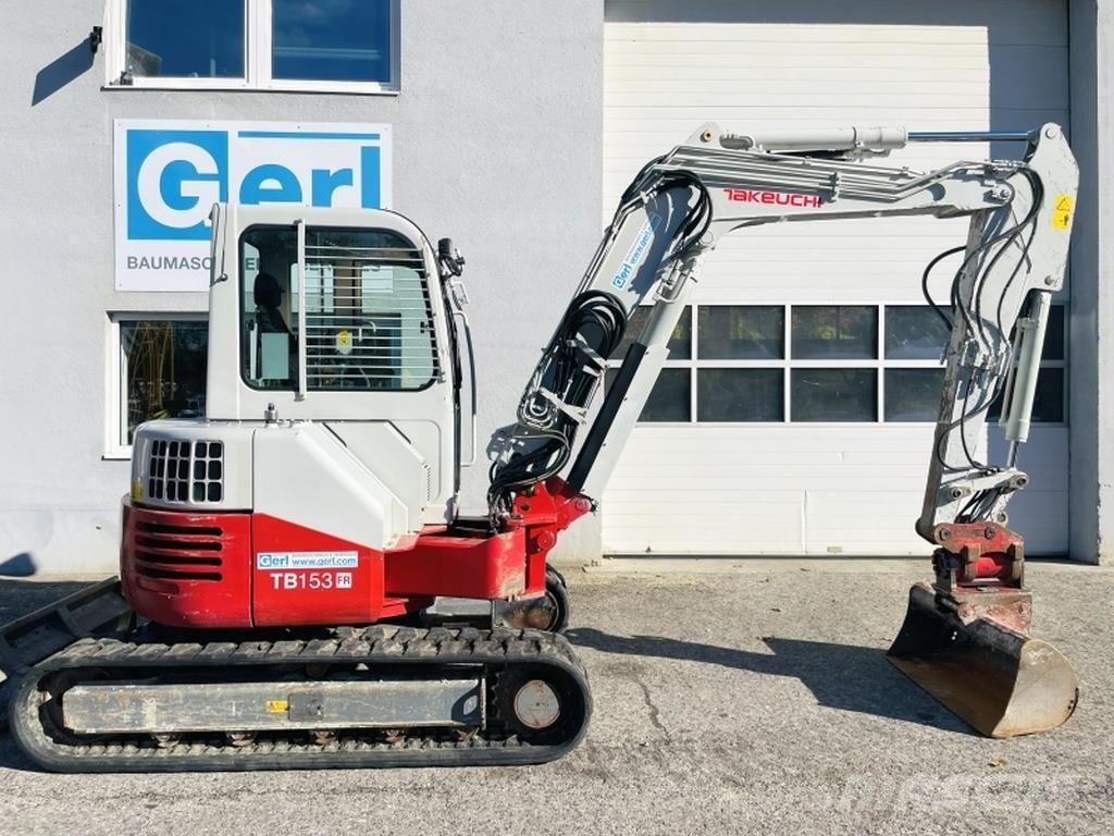Takeuchi TB153FR Mini bagri <7t