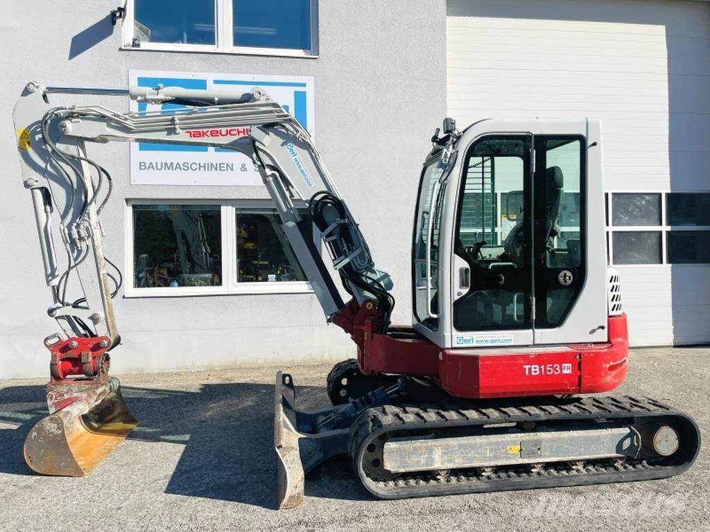 Takeuchi TB153FR Mini bagri <7t