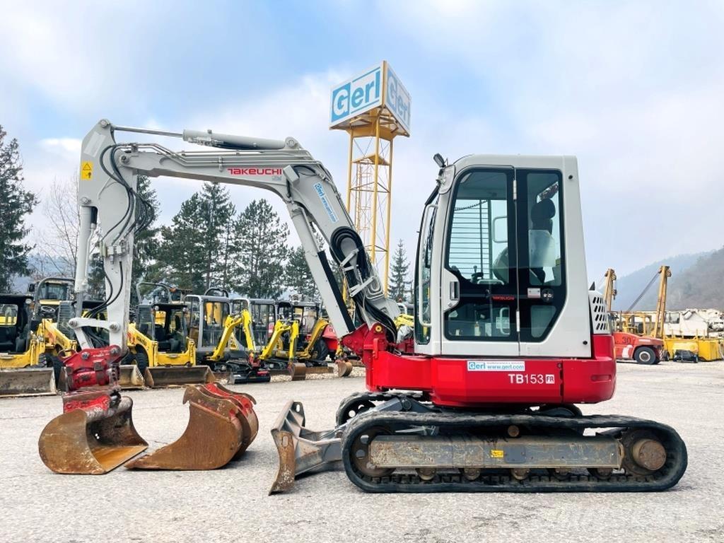 Takeuchi TB153FR Mini bagri <7t