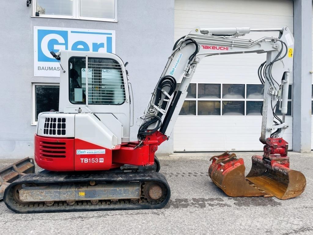 Takeuchi TB153FR Mini bagri <7t