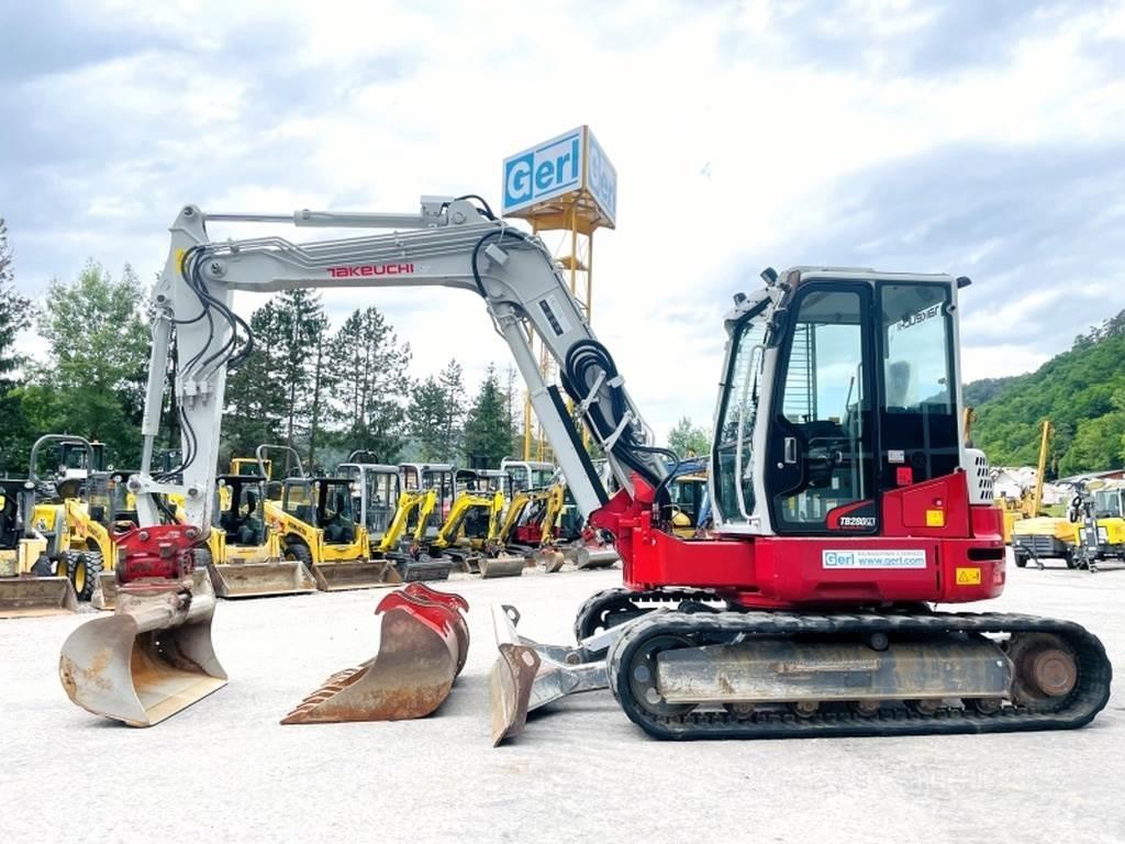 Takeuchi TB280FR Mini bagri <7t