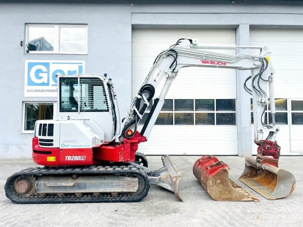 Takeuchi TB280FR Mini bagri <7t
