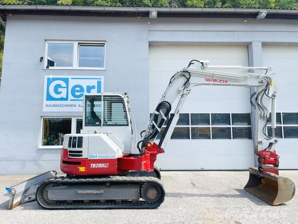 Takeuchi TB280FR Mini bagri <7t