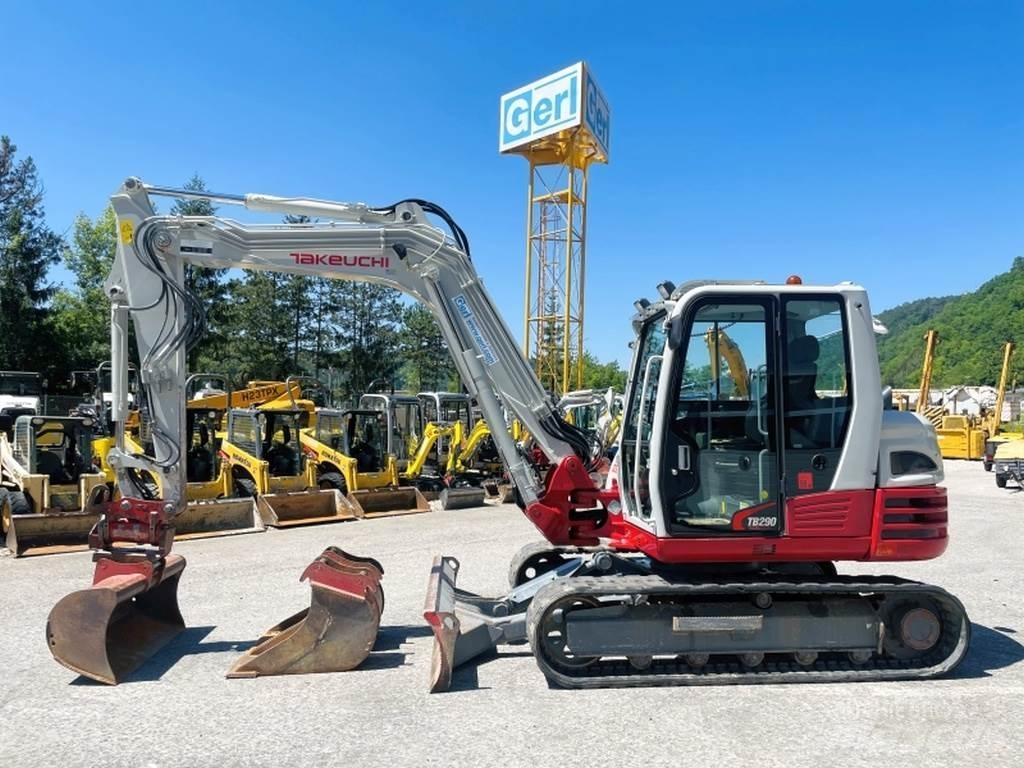 Takeuchi TB290 Mini bagri <7t