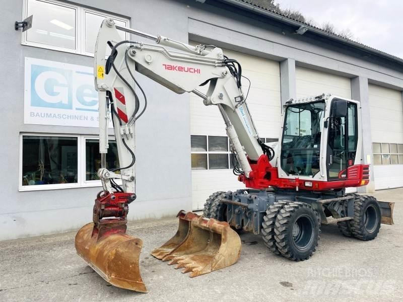 Takeuchi TB295W Bagri na kolesih