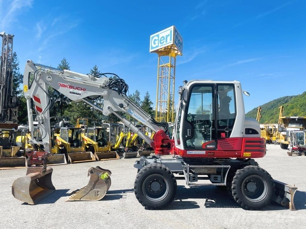 Takeuchi TB295W Bagri na kolesih