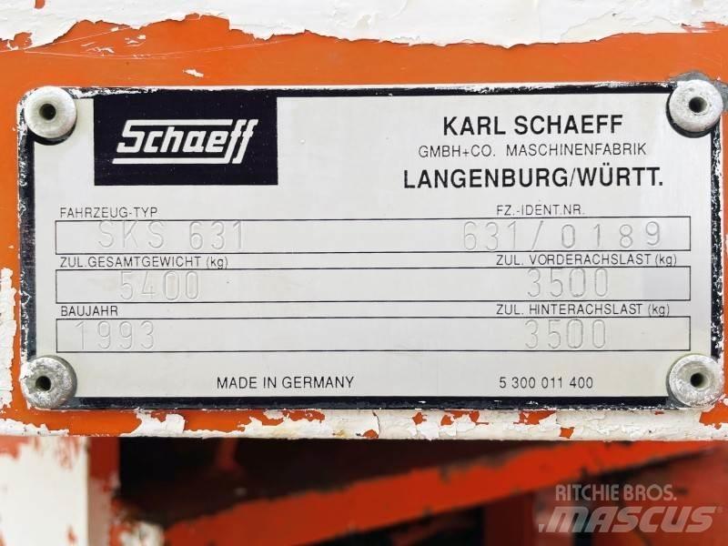 Terex Schaeff SKS 631 Kolesni nakladalci