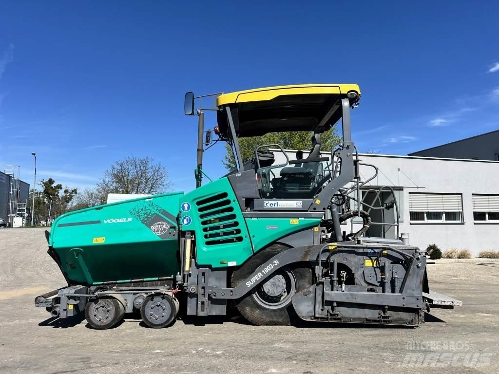 Vögele Super 1803-3i Asfaltni finišerji