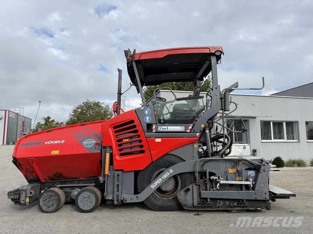 Vögele Super 1803-3i Asfaltni finišerji