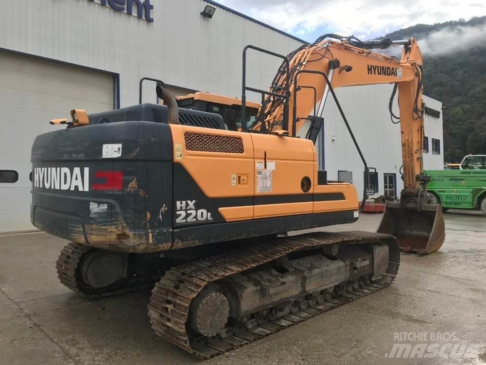 Hyundai HX220L Bagri goseničarji