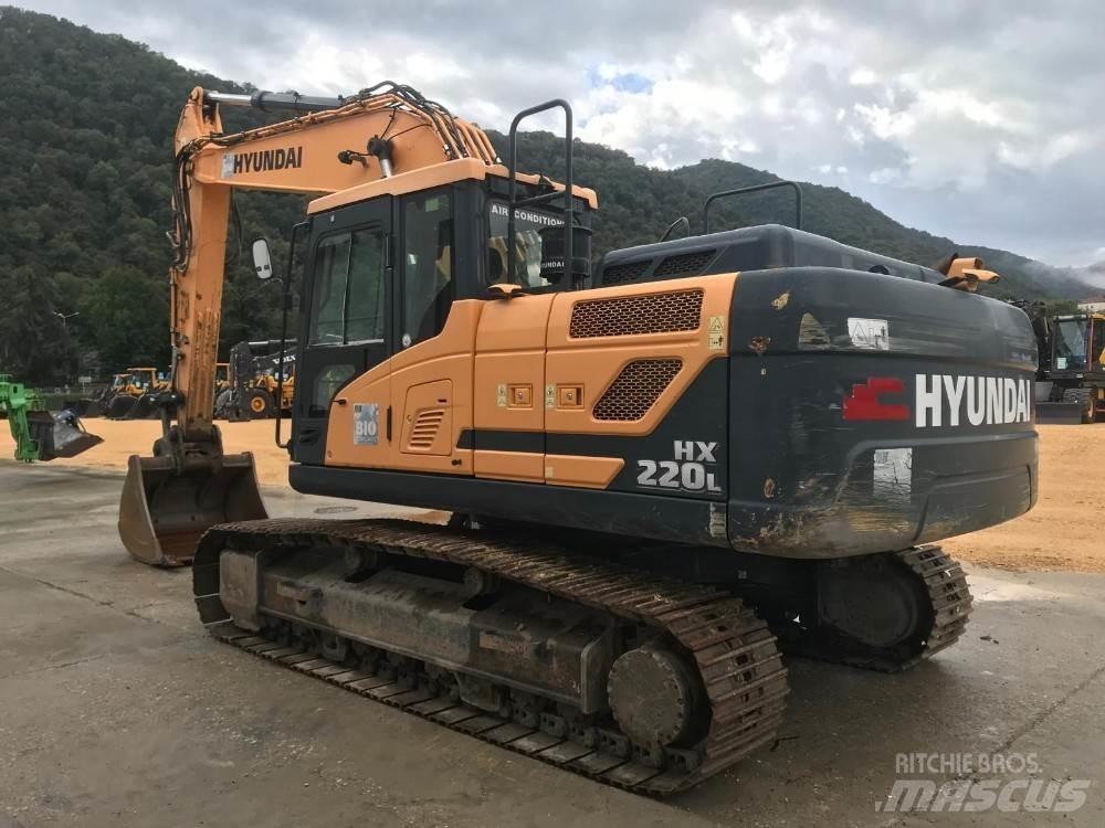 Hyundai HX220L Bagri goseničarji
