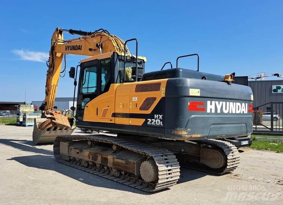 Hyundai HX220L Bagri goseničarji