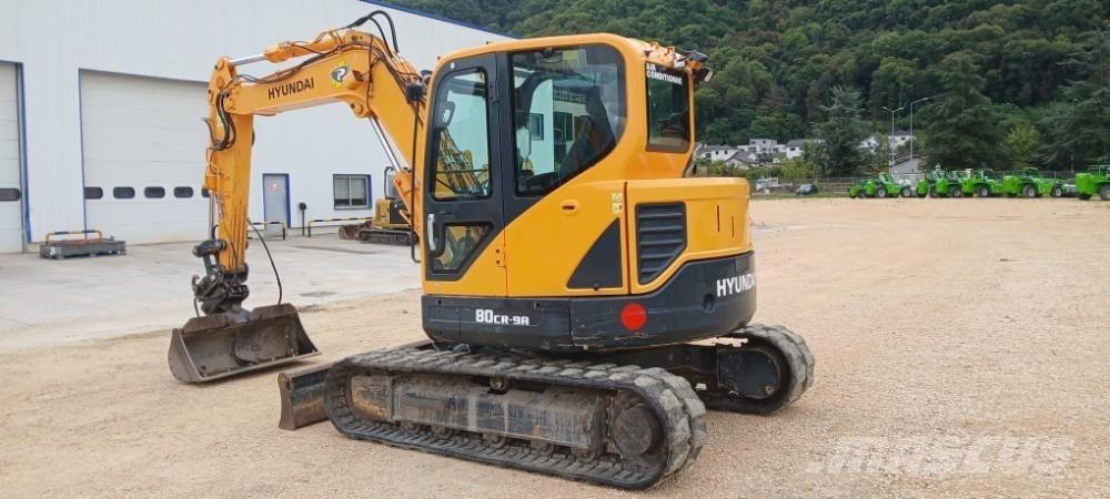 Hyundai R80CR-9A Midi bagri 7t – 12t
