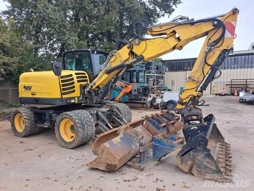 Yanmar B95W Bagri na kolesih